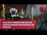 Sepultan a uno de los seis policías asesinados en Amozoc, Puebla