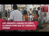 EU encierra en jaulas a niños y adultos migrantes detenidos en frontera con México