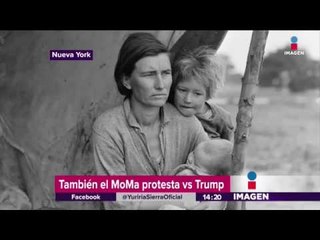 MoMA en NY también protesta contra veto de Trump