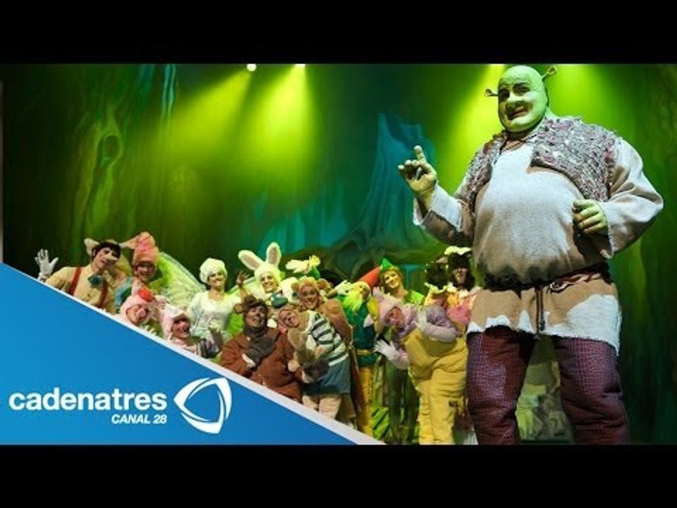 Debuta hija de Gaby Valencia en Sherk el musical  / Daughter Gaby Valencia debut in Shrek