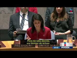 ¿Estuvo bien el ataque de Estados Unidos a Siria?