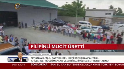 Filipinli mucit üretti