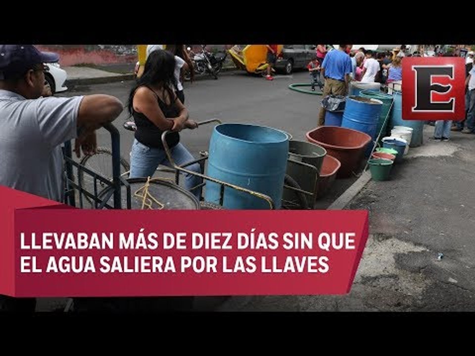 Municipios de Edomex sufren por la falta de agua potable
