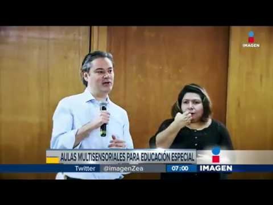 Abrirán aulas multisensoriales