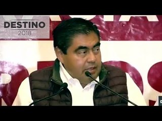 Barbosa denuncia que le quieren robar el triunfo en Puebla