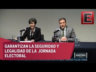 Autoridades piden confianza en el proceso electoral