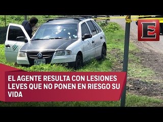 Policía salva la vida de ataque armado en la carretera Salamanca- Irapuato