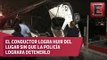 Automovilista pierde el control en la México-Querétaro y cae sobre una vivienda