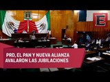 Congreso de Morelos aprueba paquete de jubilaciones doradas
