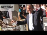 José Antonio Meade emite su voto en Coyoacán