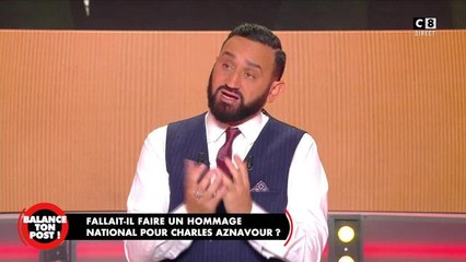Les confidences de Cyril Hanouna sur l'hommage à Charles Aznavour
