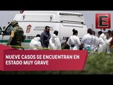 41 de los 54 heridos permanecen hospitalizados por explosión en Tultepec