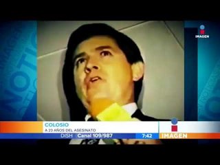Cómo se nos fue Colosio hace 23 años