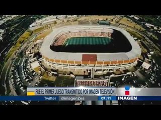 La transmisión histórica del primer partido en Imagen Televisión