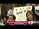 Más y más protestas contra Trump en todo el mundo
