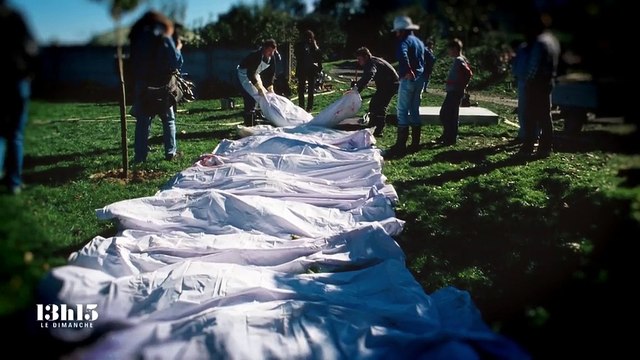 Tout a été brûlé après le massacre en Suisse de 23 adeptes rebelles de l’Ordre du temple solaire en octobre 1994