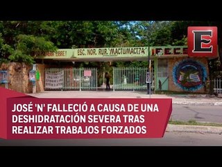 Detienen a director de escuela normal de Mactumactzá, Chiapas