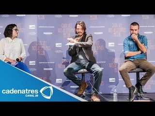 Diego Luna promociona su monólogo Cada vez nos despedimos mejor