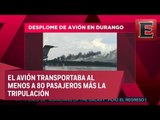 Última Hora: Reportan desplome de avión en Durango