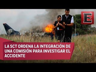 Ráfaga de viento provocó caída de avión en Durango: José Rosas Aispuro