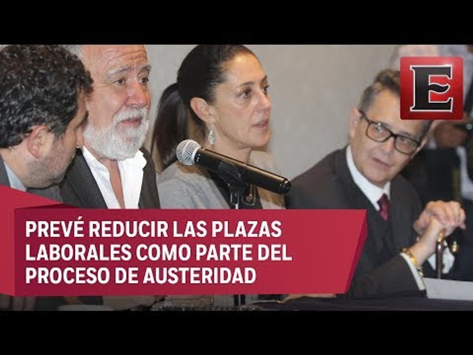 Sheinbaum buscará la posibilidad de reducir su presupuesto a la mitad