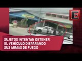 Hombre intenta huir por presunto secuestro en Veracruz