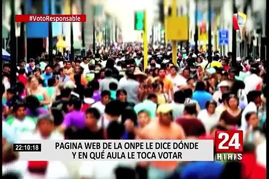 Elecciones 2018: portal de la ONPE indica dónde votar