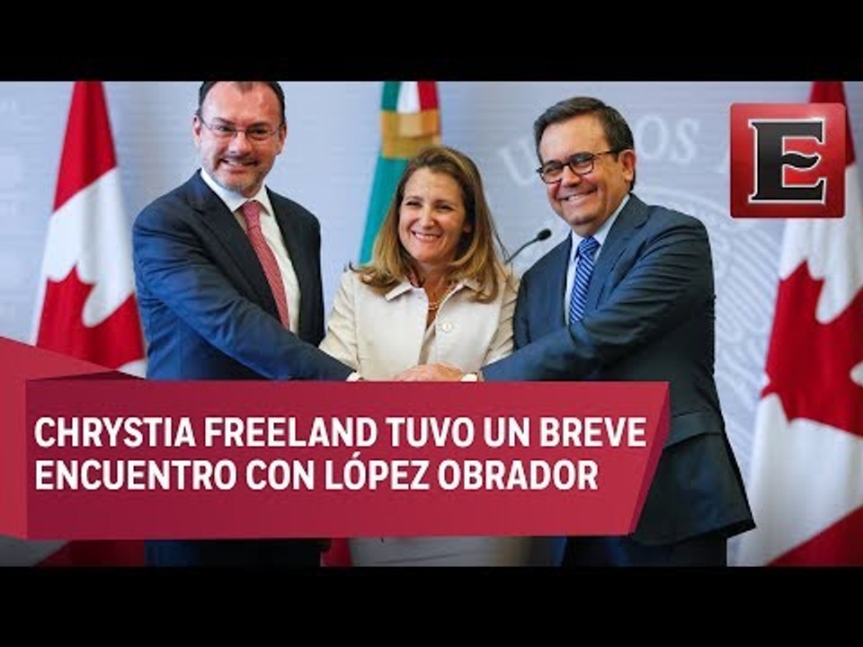 México y Canadá acuerdan defender un TLCAN trilateral