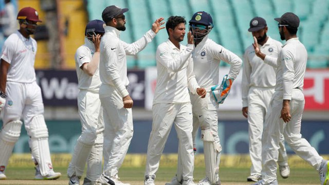 India vs West indies 2018 : India Wins On Windies By An Innings By 272 Runs | Oneindia Telugu