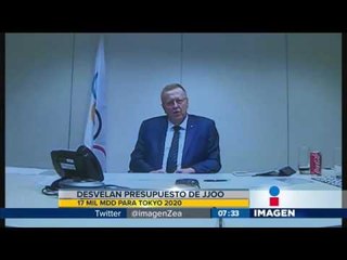 Develan presupuesto para Olimpiadas en Tokio 2020