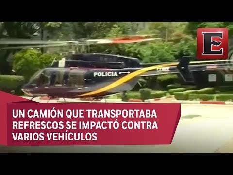 Trasladan a la Cruz Roja Polanco a heridos del choque en Topilejo