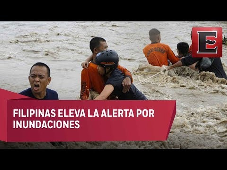 Seis ciudades quedan bajo el agua en Filipinas