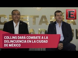 Raymundo Collins asumió la titularidad de la SSP de la CDMX