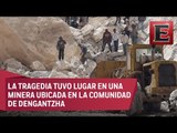 Tres muertos y dos desparecidos por colapso de mina en Hidalgo