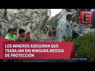 Reportan cuatro muertos tras derrumbe de mina en Hidalgo