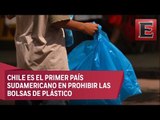 Chile prohíbe las bolsas de plástico en comercios