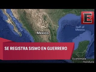Se registra sismo de 5.2 grados en Guerrero