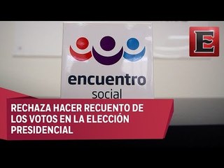 PES y Nueva Alianza a un paso de perder registro tras fallo del Tribunal Electoral