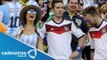 Llega a su fin el mundial 2014 / Aficionados alemanes festejan triunfo de Alemania ante Argentina
