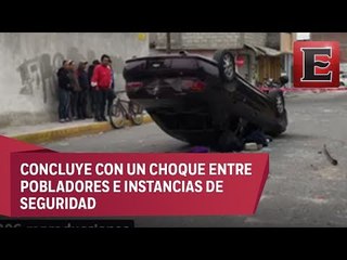 Enfrentamiento en Tultepec por operativo contra pirotecnia clandestina