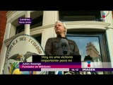 Retiran cargos de violación a Assange | Noticias con Yuriria Sierra