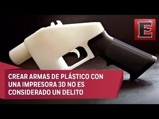 Publican planos para imprimir armas en 3D