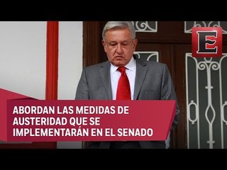 Descargar video: López Obrador y senadores electos de Morena analizan agenda legislativa