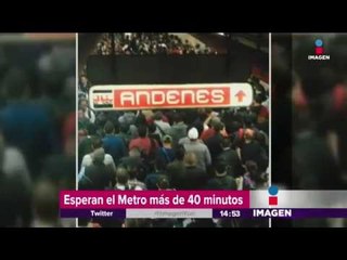Caos en el Metro por paro de conductores