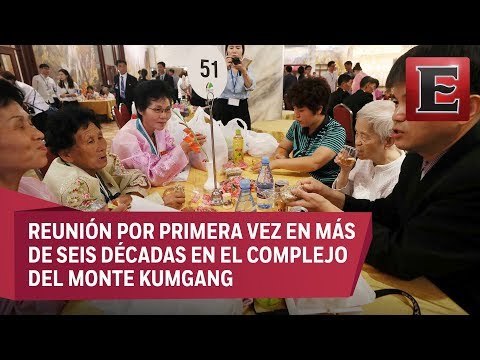 Surcoreanos entran a Corea del Norte para reunirse con familiares