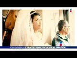Novia mexicana toma el metro para llegar a su boda