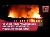 Incendio en Museo Nacional de Brasil