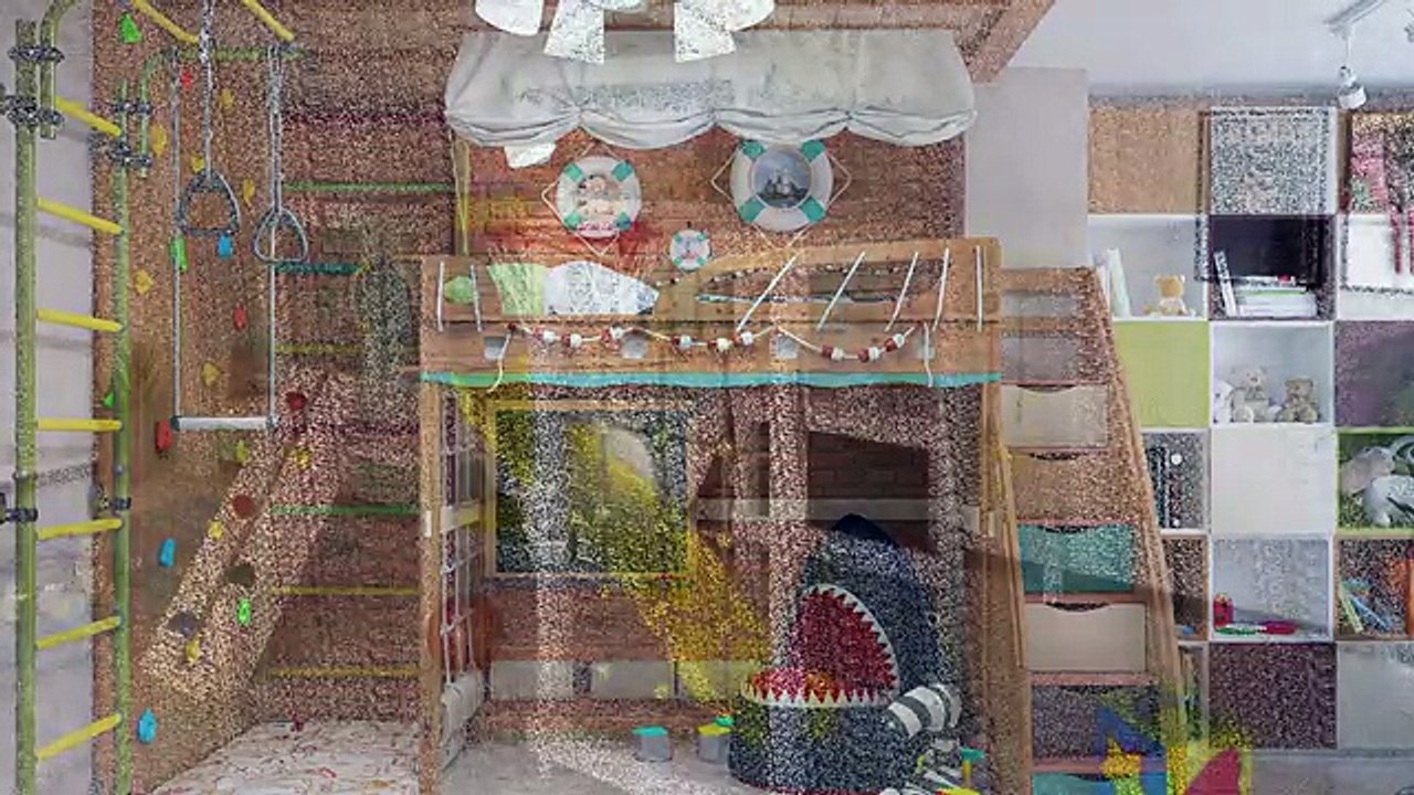 Home Restoration Ideas - Kids Bedroom Ideas - territory of comfort - Game houses in kids room