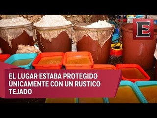 Decomisan casi 50 toneladas de cristal en narcolaboratorio en Sinaloa