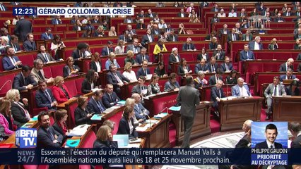 Gérard Collomb, la crise